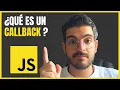 QUE es un CALLBACK en JavaScript y COMO se utilizan TUTORIAL