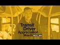 Transit Driver Appreciation Month 2025 - Richard Lee