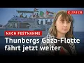 Download Lagu Greta Thunberg festgenommen: Gaza-Hilfsflotte setzt Fahrt wieder fort