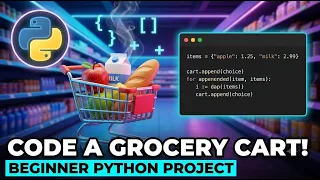 Build You First Simple Grocery Cart Tracker Using Python Beginner Project