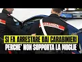 NON SOPPORTA PIÙ LA MOGLIE, VA DAI CARABINIERI E SI FA ARRESTARE: \