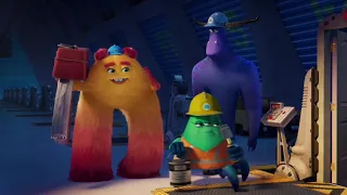 monsters at work but only taylor and val in the scene part 1 