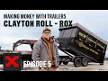Using an ROX Roll-Off Trailer for Dumpster Rentals Rolling Operations Dumpster Rental Business