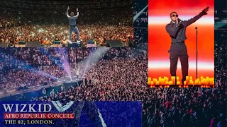 wizkid crazy highlight performance with reaction from fans in london at the o2 arena