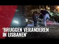 Lagu Zo glibberde Amsterdam over de gladde binnenstad