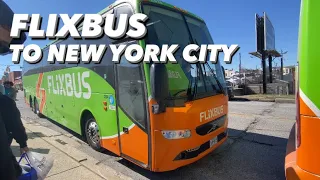 FLIXBUS BALTIMORE BUS STATION TO NEW YORK PENN STATION VLOG TRIP