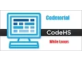 Codetorial While Loops