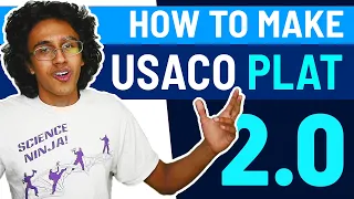How to make USACO Platinum 2 0 - Strategies for improving your competitive programming skills