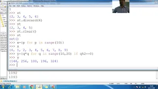 103 Python Set comprehension Python Programming Tutorial for Beginner to Advance With Source Code