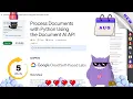 Process Documents with Python Using the Document AI API Solution