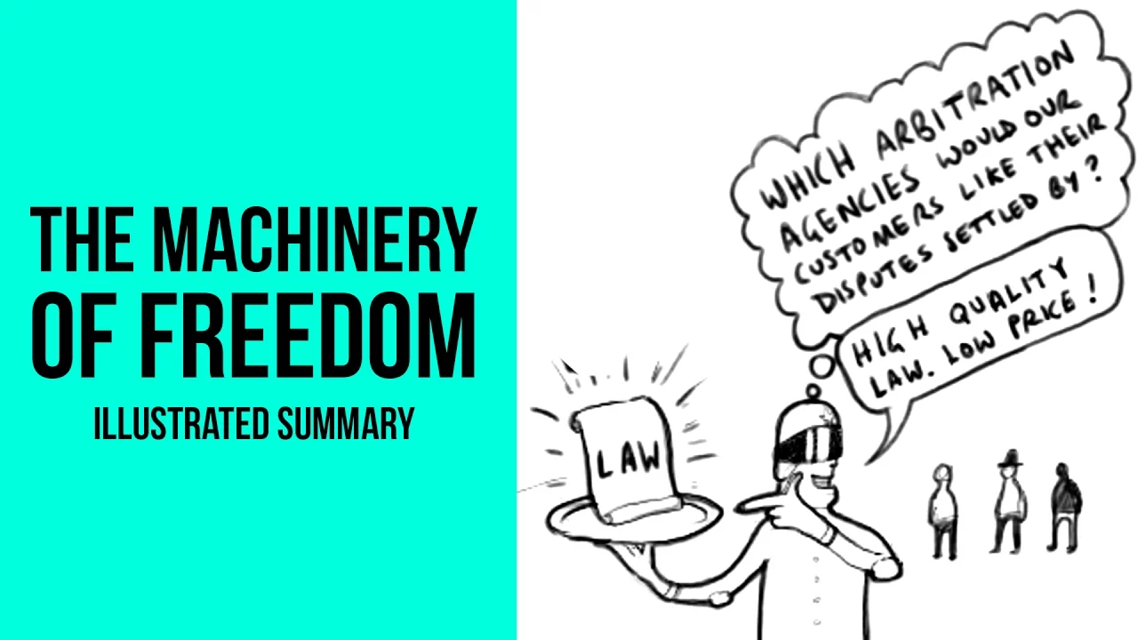 The Machinery Of Freedom: Illustrated summary