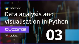 Loading and saving data - Data analysis and visualisation in Python