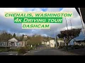 Chehalis Washington 4k Driving Tour Dashcam