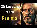 25 Lessons from Psalms Discover Peace Faith and Strength in God