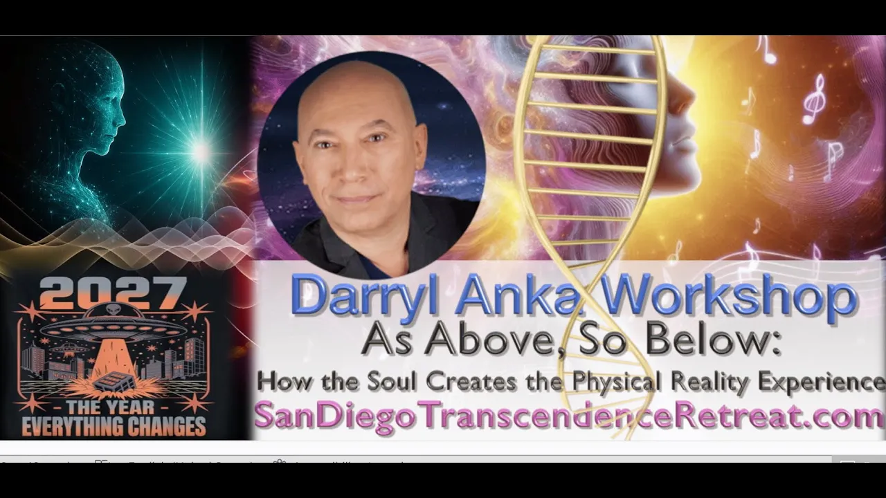 Darryl Anka channel for #etcontact Bashar on 2027 Contact & Upcoming class on #Metaphysics of Soul