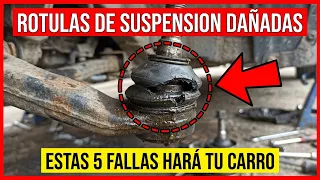 5 SÍNTOMAS De RÓTULAS De Suspensión DAÑADAS ✅(Guía Completa)✅