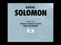 Handel: Solomon HWV 67 / Act 3: "Thrice happy king"