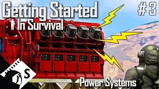 Power Systems Getting Started In Space Engineers 3 Survival Tutorial Series 