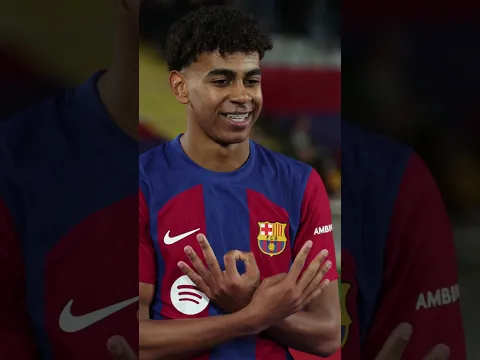 Why does Lamine Yamal do this celebration? 🤔