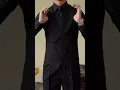 Download Lagu Mix and match 3 piece full black suit but still have depth #mensfasion #mensstyle #trending
