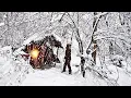Lagu Woman Survives Alone in Cold Mountain Shelter in Winter | Trial by Cold and Snow