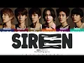 [FULL SONG] RIIZE - 'Siren' Lyrics [Color Coded_Han_Rom_Eng]