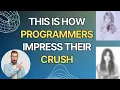 Artistic Love Winning Hearts by Sketching My Crush using PYTHON SKETCHPY CODE HUB