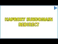 HAproxy subdomain redirect
