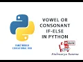 - Vowel or Consonant
