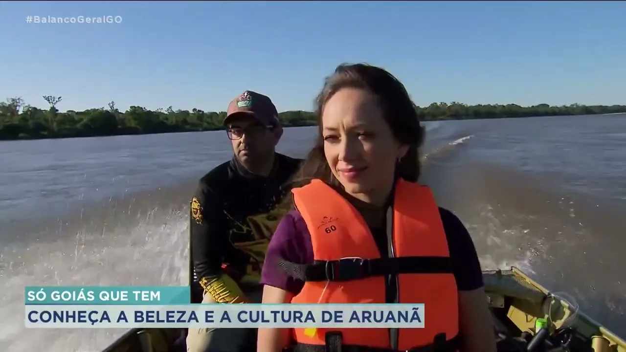 SÓ GOIÁS QUE TEM: RECORD NO ARAGUAIA, CONHEÇA AS BELEZAS E A CULTURA DE ARUANÃ