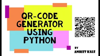 Simple Python Project QR-Code Generator Using Python