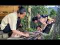 Download Lagu The peaceful life of Ngoan and her two children in the mountains