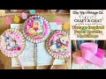 Vintage Inspired Easter Decorations New Style Crepe Paper Vintage Book Page Rosette Medallions