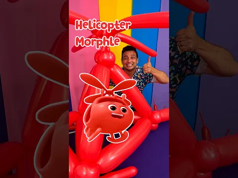 Magic Balloon Helicopter Arts & Crafts! 🚁🎈 #kids #crafts #morphle