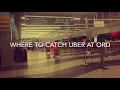 Chicago O Hare ORD Uber location door 2D