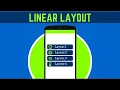 Android Studio Linear Layout and Troubleshooting of Error