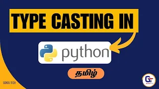Type Casting Tamil Python Python Tutorials in Tamil