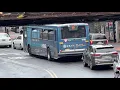 N TRANSIT NABI Bus KEAN University wrap above Elizabeth Station