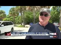 People swimming at Sanibel beaches despite red drift algae