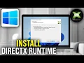 How To Download Install DirectX End User Runtime Web Installer in Windows