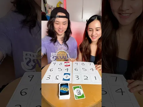 Would you play this? #2players #game #cardgame #couple