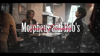 morpheus and hobs timeless friendship the sandman 4k