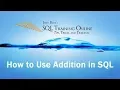 SQL Add - How to Use Addition in SQL Server