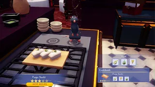Disney Dreamlight Valley How to Make Fugu Sushi