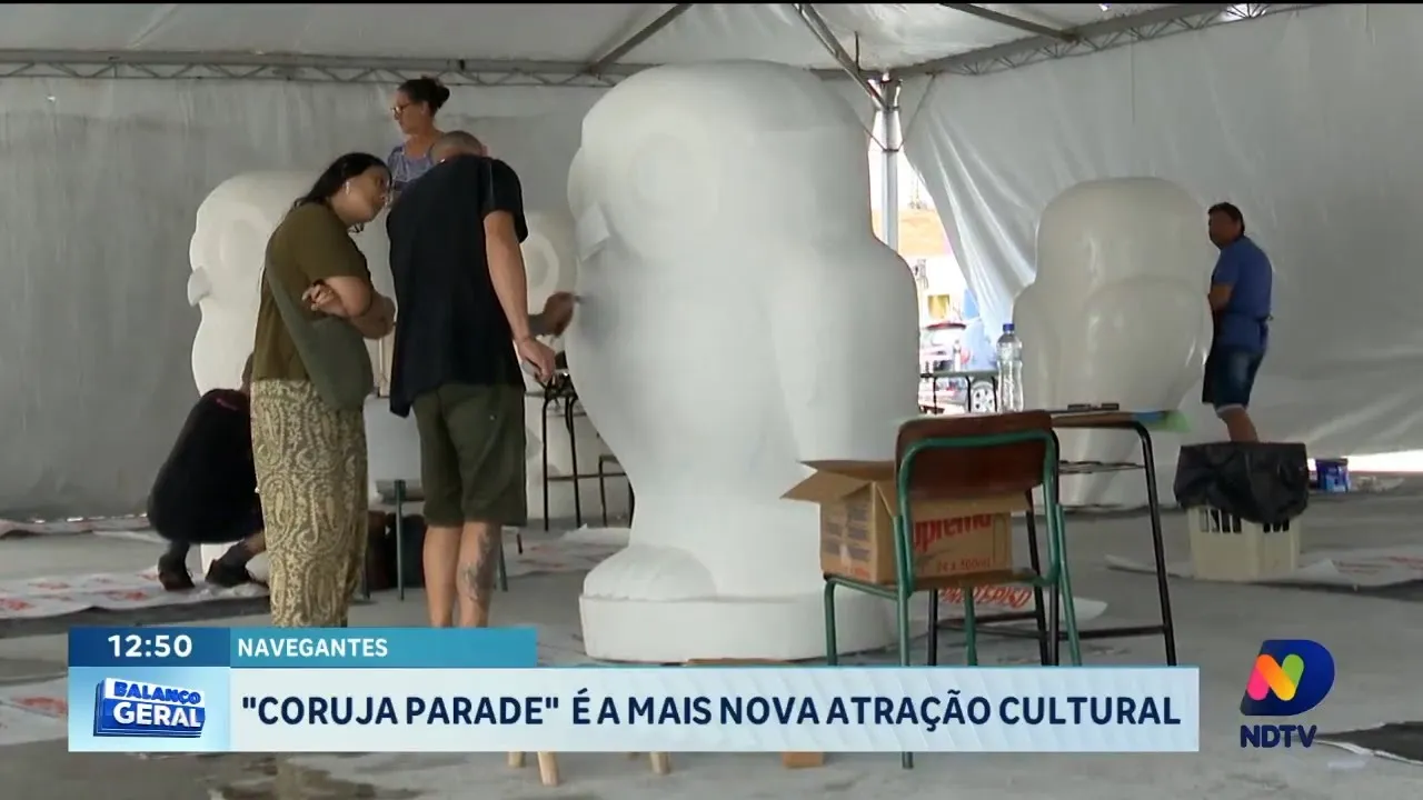 "Coruja Parade" é a mais nova atração cultural em Navegantes