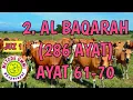 Download Lagu Al Baqarah Metode Ummi Ayat 61-70, 5x ulang per ayat | Juz 1