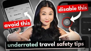 UNDERRATED TRAVEL SAFETY TIPS FOR FIRST TIMERS | 30+ Tips \u0026 Tricks to Keep You Safe Abroad!