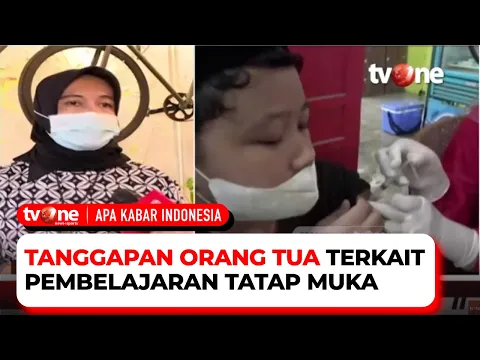 Pembelajaran Tatap Muka Dapat Respon Positif dari Orang Tua