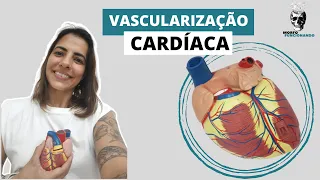 VASCULARIZAÇÃO DO CORAÇÃO (ARTÉRIAS CORONÁRIAS E VEIAS CARDÍACAS) #3