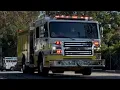 Ventura County Fire Department Engine 35 Responding Code 3 to a Medical Emergency